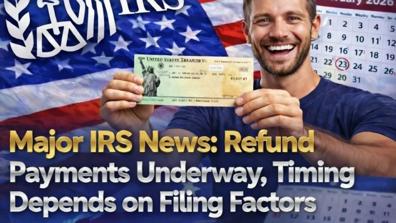 Major IRS Update: 2026 Tax Refund Payments Begin, But Timing Varies by Filing Method